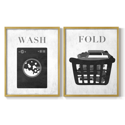 Wash-Premium Framed Print -Ready to Hang - No Nails Required - No Nails Required