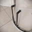 Porte de douche coulissante encadrée Cormor 36 po x 74 po avec quincaillerie en verre trempé transparent traité 1/4 po CrystalTech