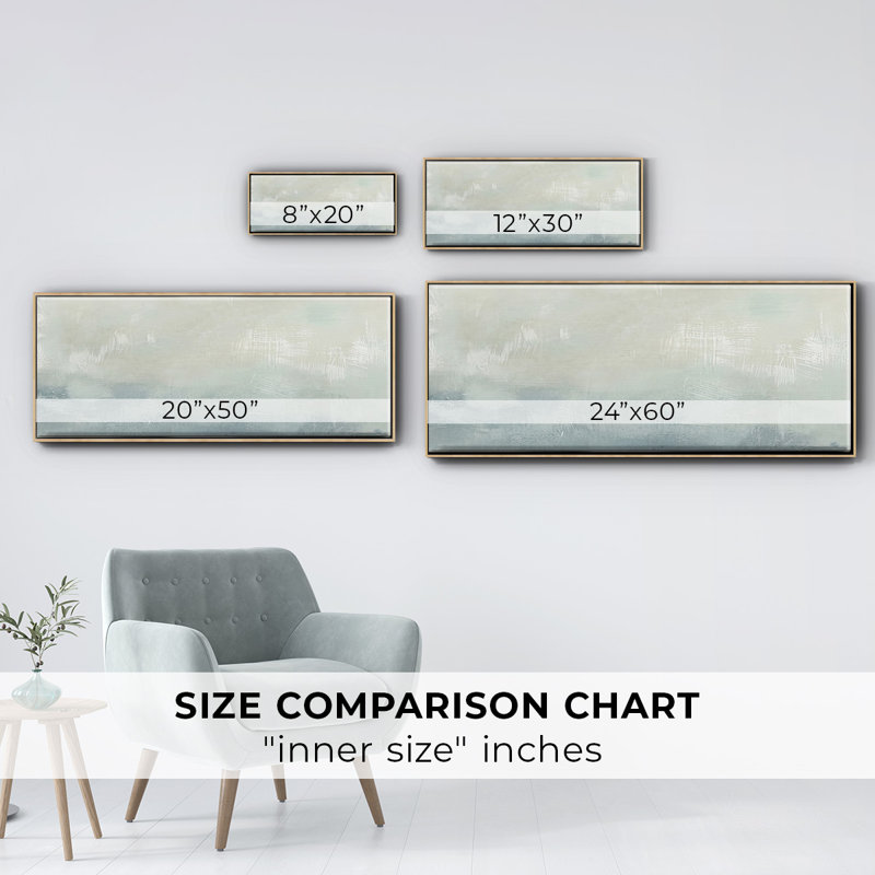 Tone Scape VI- Framed Canvas