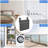 Aluminum Alloy Suction Cup Expandable, Retractable, Foldable Clothes Drying Rack-721215229