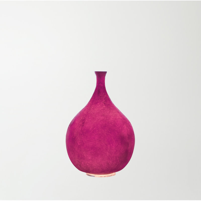 Luna Luce Liquida Table Lamp, Magenta, 35 cm H X 23 cm W X 23 cm D