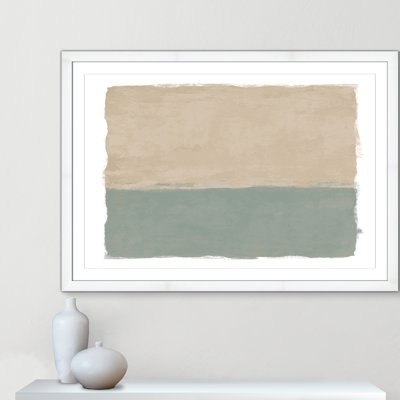 «Sage and Sand II - Landscape Version Print» par Natalie Carpentieri