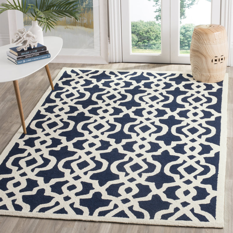 Daphne Hand Tufted Performance Geometric Rug, Rectangle 9' x 12'