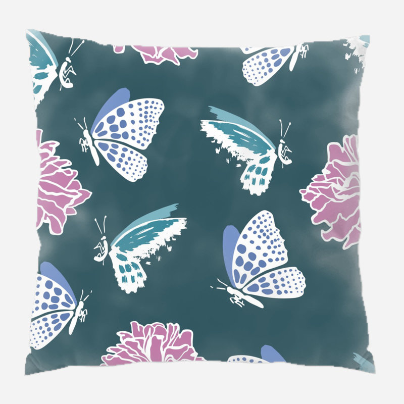 Coussin décoratif papillon, Intérieur