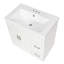 Meuble-lavabo de 30 pouces avec 2 portes, 2 tiroirs, tablette réglable et quincaillerie à fermeture en douceur | Idée de cadeau
