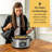 Crock-Pot Programmable 6-Quart Stainless Steel Slow Cooker with MyTime Technology