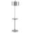 Olamon 58'' Nickel Tray Table Floor Lamp with USB