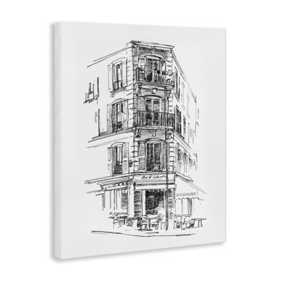 Parisian Boulevard Study Canvas, conception par Ethan Harper
