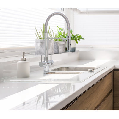 Lonan Pull Out Twin Lever Monobloc Tap