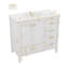 Meuble-lavabo de 36 po avec lavabo 36 po - Comprend une armoire de salle de bain, une porte à fermeture douce et 4 tiroirs-711065000
