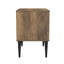 Pixel 58cm W Manufactured Wood Bedside Table-452399544