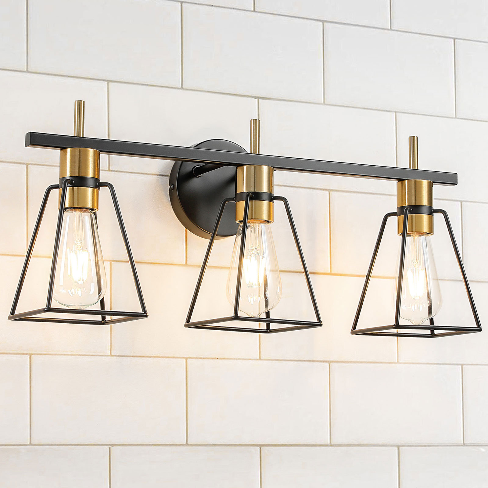 Industrial Bathroom Vanity Lighting