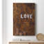 «Love Never Fails I», reproduction sur toile tendue-611159612