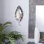 Applique murale en acier inoxydable 16 po