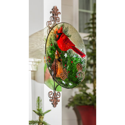 Glass Mosaic Birdbath