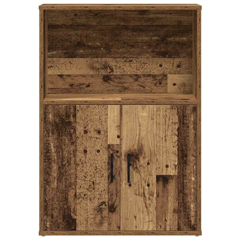 Shevetta 85cm H x 60cm W Bookcase, Old Wood