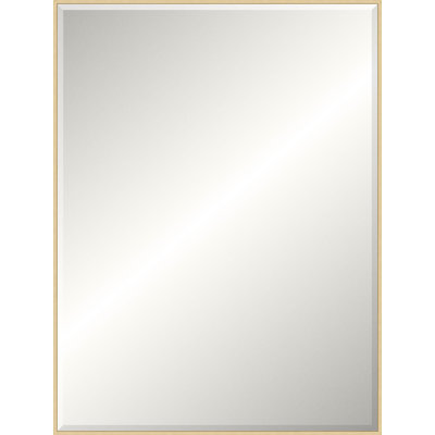 Floater 2 Solid Wood Beveled Mirror