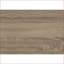Bibliothèque, industriel moderne, 5 niveaux, asymétrique, métal noir stratifié taupe, 32 x 13 x 60 po | Taupe | Panneau de fibres à densité moyenne