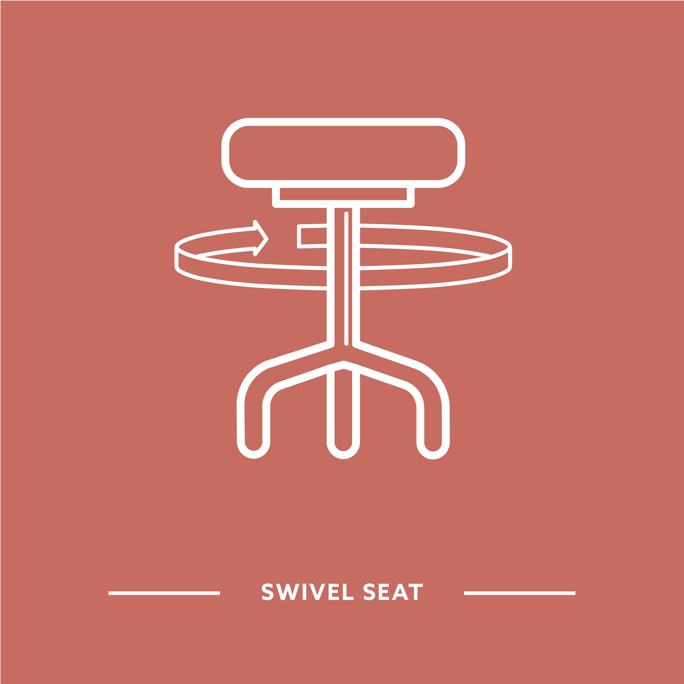 World Menagerie Rosalia Swivel 30'' Stool & Reviews Wayfair Canada