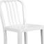Commercial Grade Metal Indoor-Outdoor Stool with Vertical Slat Back-1824115529-1824115520