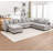 Kempson 7 - Piece Upholstered U-Shaped Sectional Sofa-336210393