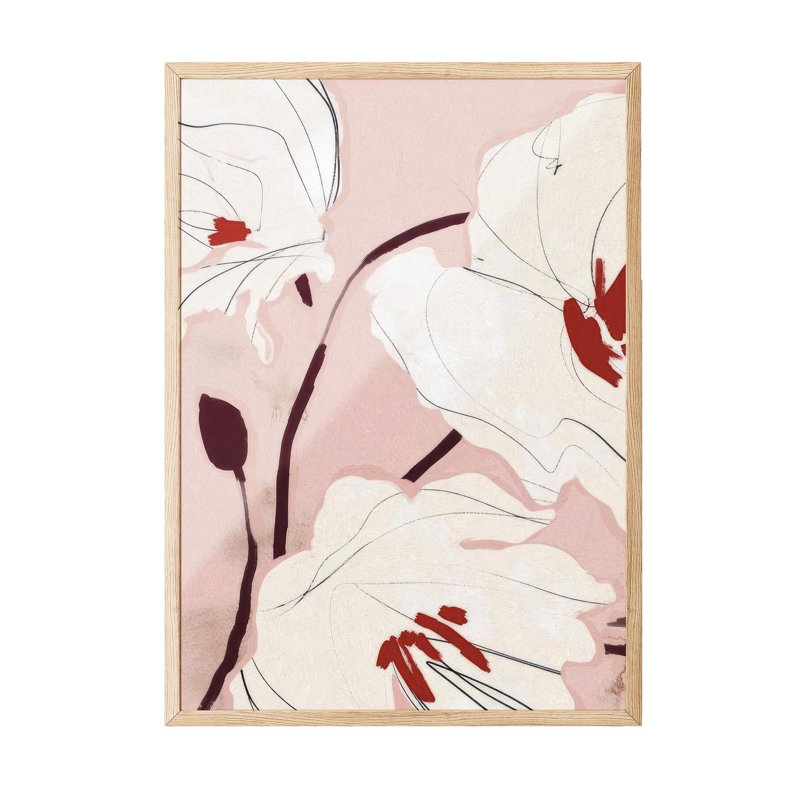 Peinture décorative encadrée