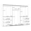 Tanima 3 Door Wardrobe