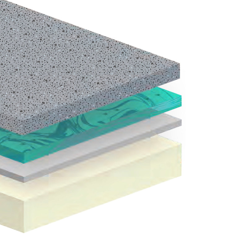 Matelas en mousse viscoélastique graphène 12 po