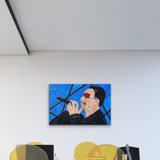 Bono Painting by Eddie Bruckner