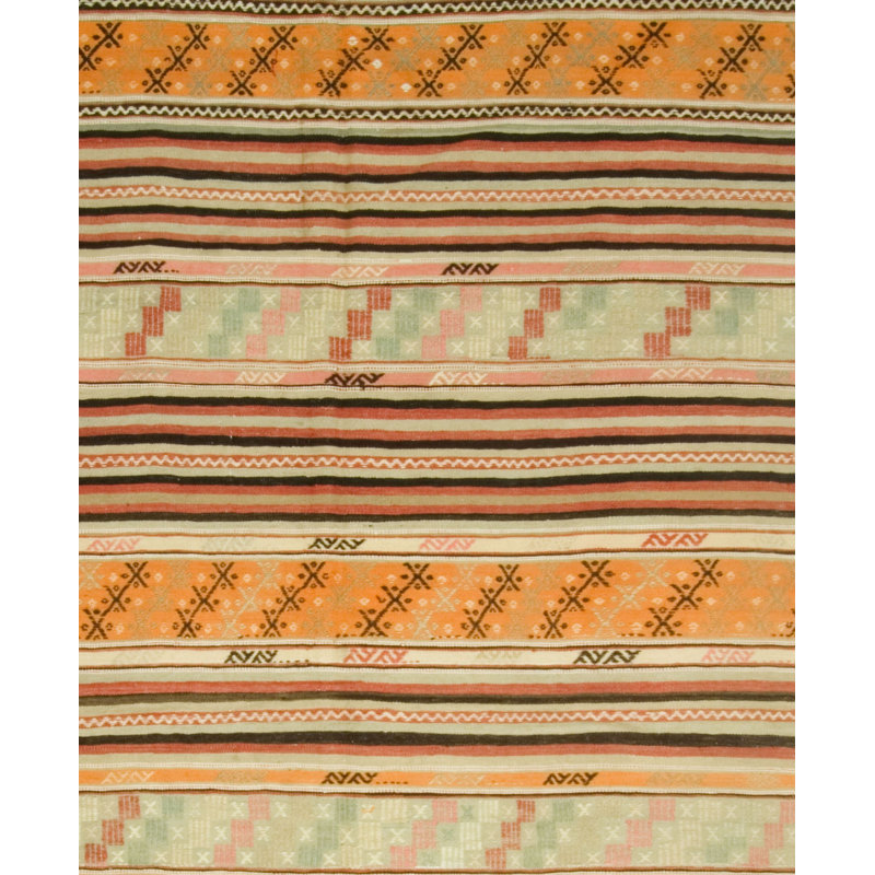 Tapis turc rétro Kilim