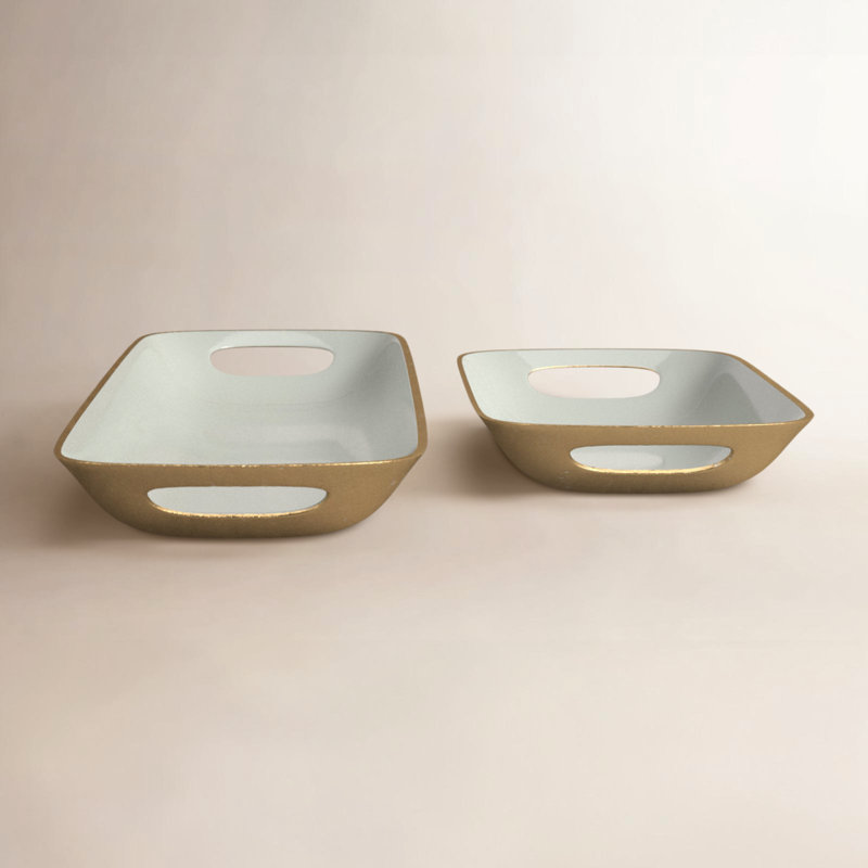 Tray - Set of 2, Green