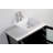  Wooden 84" Freestanding Double Sink Bathroom Vanity with Engineered Marble Top and Matching Mirrors-27042789