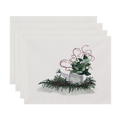 Amanda Polyester Abstract Rectangle Placemat