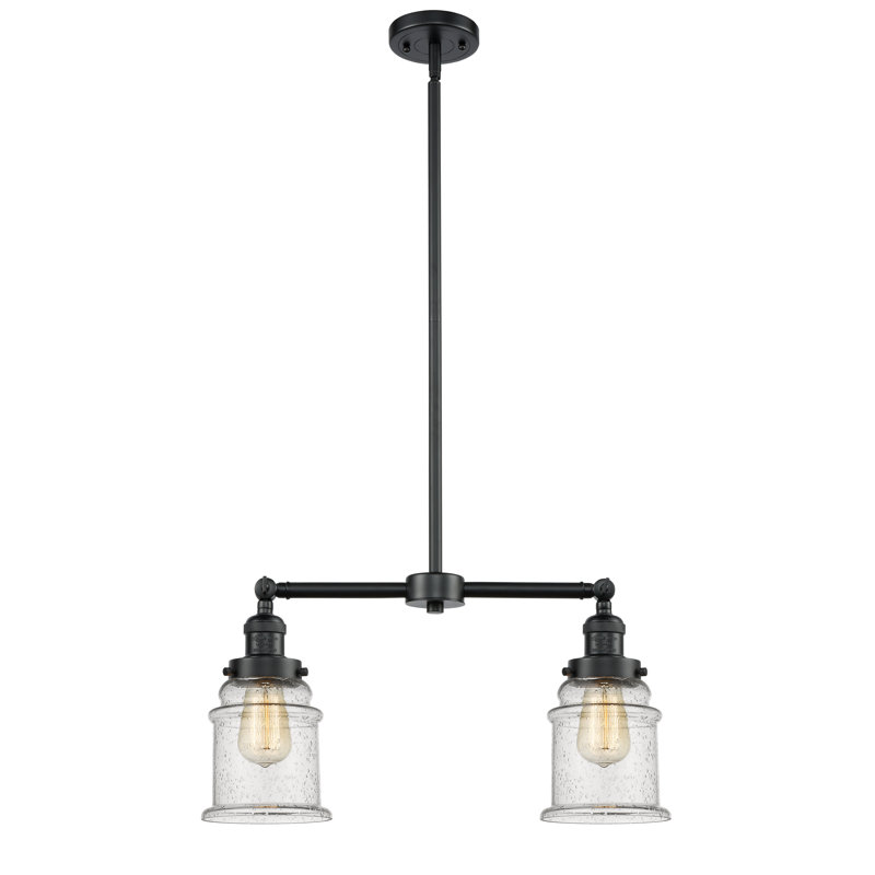 Galaviz 2 - Light Kitchen Island Pendant, No Bulb Included, Seedy, Oil Rubbed Bronze