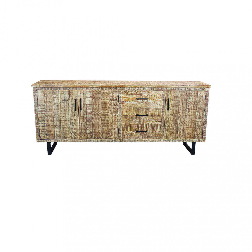 Sideboard Talmay aus Massivholz 200 cm