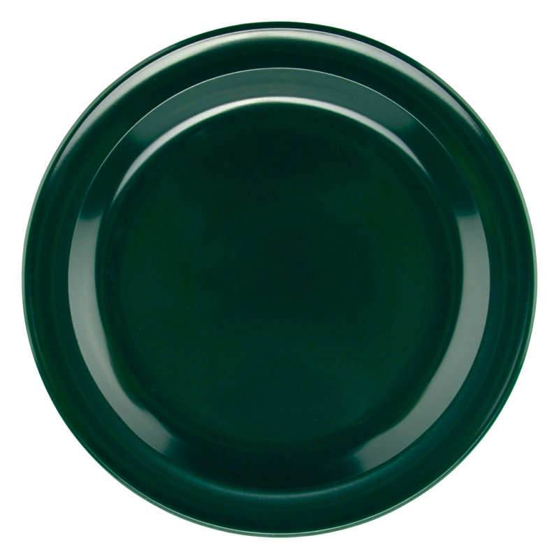 Assiettes rondes en mélamine 6,5 po (ensemble de 12), Vert