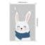 «Snow Bunny» par Treechild, reproduction d'art sur toile encadrée