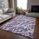 Premium Machine Washable Cerrito AMF501 Purple Rug