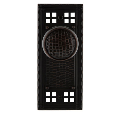 Craftsman Plate with Craftsman Door Knob