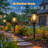 Solar Lights Outdoor Waterproof Ip65, Bright Solar Garden Lights Outdoor, Auto On/off Outdoor Solar Lights For Yard Walkway Driveway Landscape Garden Decor-126302617