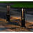 Black Integrated LED Bollard Light-106895337
