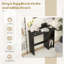 Ebern Designs Small Computer Desk With Storage Modern Writing Desk With Adjustable Shelf-928418403