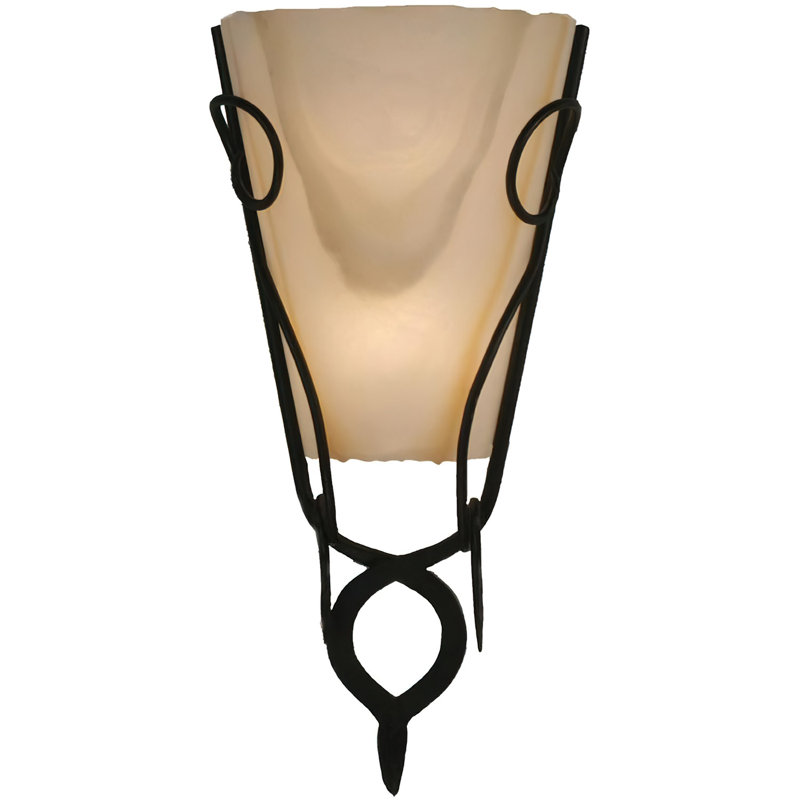 Rustica 2 - Light Flush Mounted Sconce, Pewter Gold