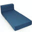 Fauteuil à billes convertible Graciela: canapé-lit simple transformable avec matelas en mousse à mémoire de forme-2125996465