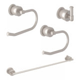 Michael Berman Zephyr 4 - Piece Bathroom Hardware Set