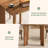 31.5'' Square Solid Wood Dining Table