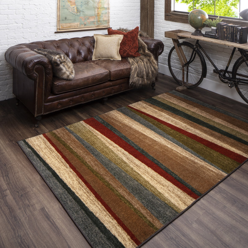 Cansler Indoor Rug, Rectangle 5' x 8'