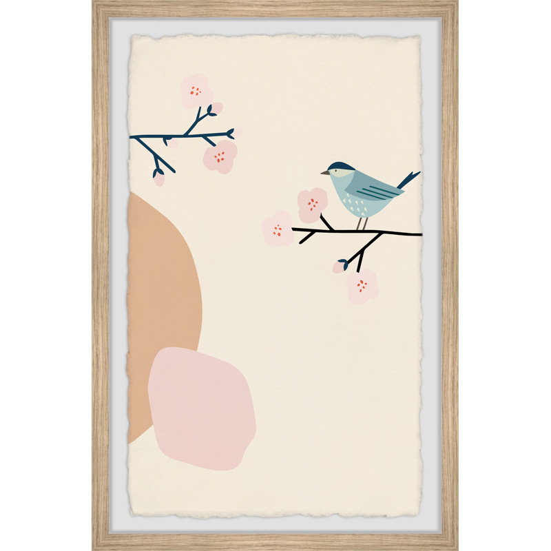 ''Autumn Branches'' Framed Print, 12'' H x 8'' W x 1.5'' D
