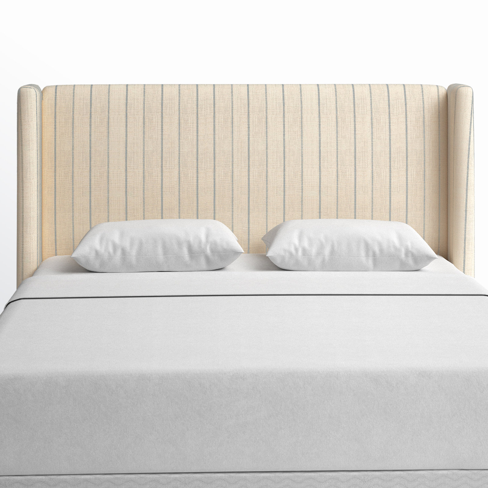 Tilly Upholstered Headboard, King, Fritz Sky