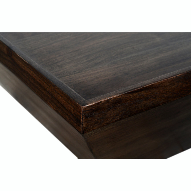 Wood Block Coffee Table